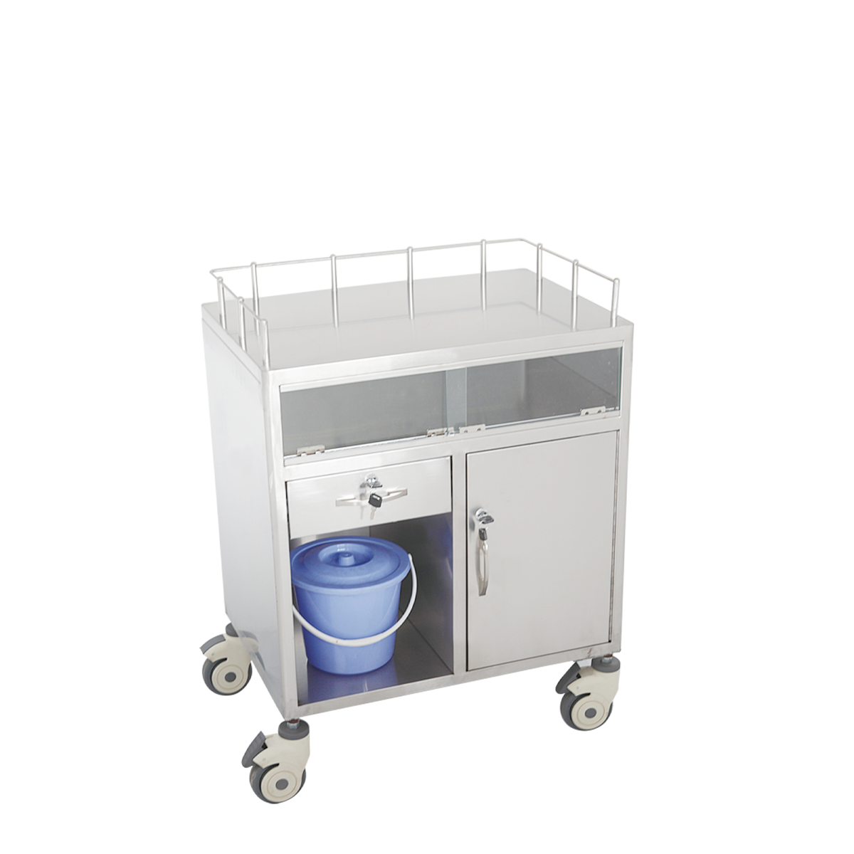 Stainless Steel Anesthesia Cart AB23