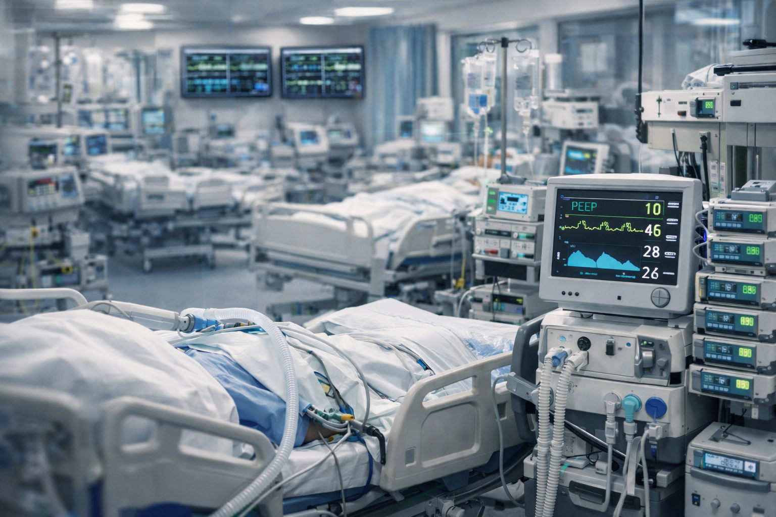 ICU equipment solutions designed for continuous operation and clinical safety