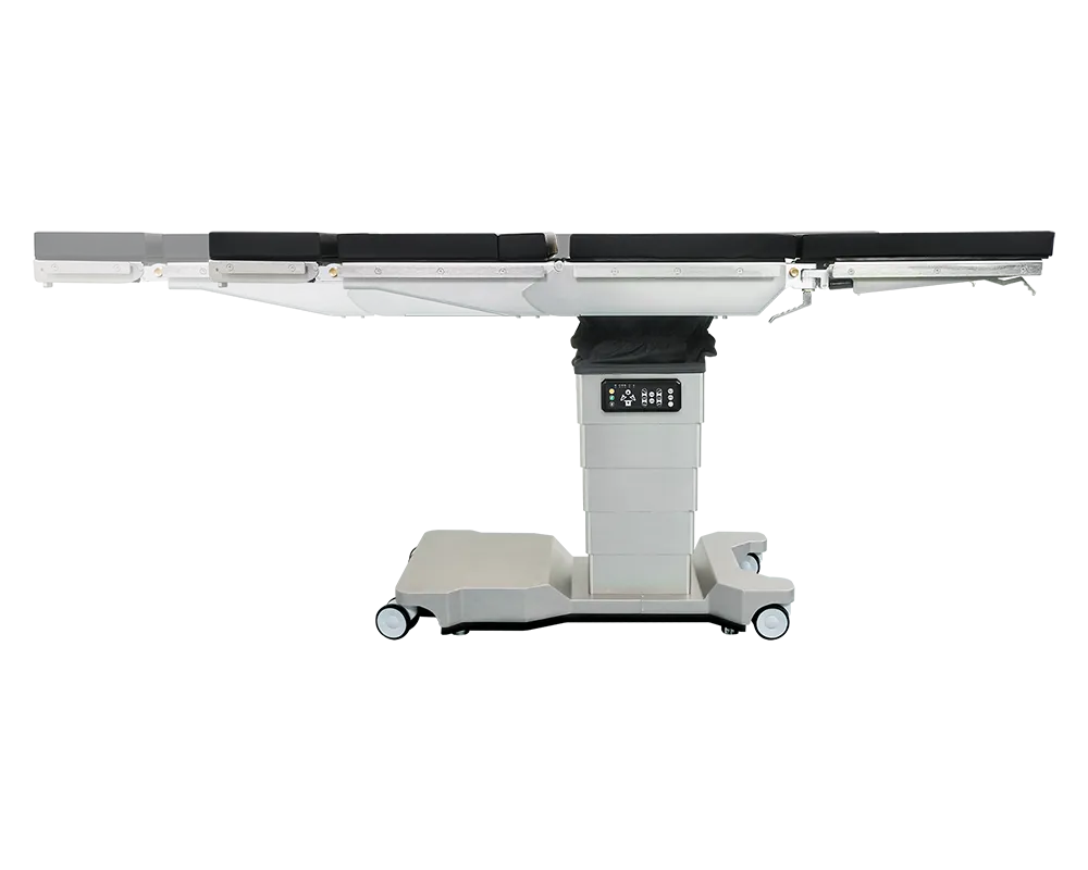 X-ray Compatible Electric Hydraulic Operating Table with Large Wheels and High Load Capacity