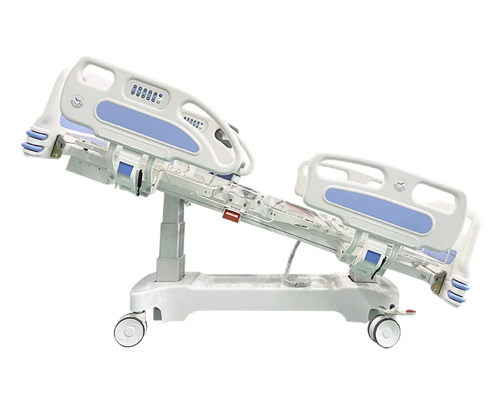 High-End Silent Electric X-Ray Compatible Hospital Bed with Convenient Mobility - Yuda Medical