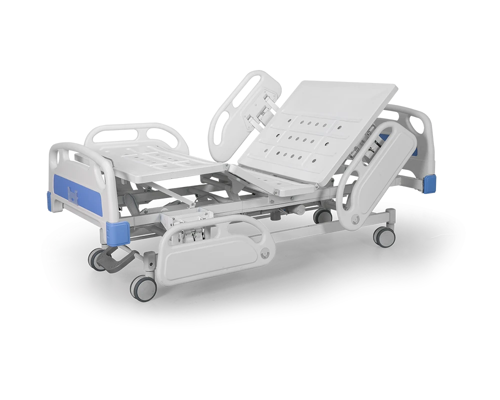 High-Quality Breathable Silent 5-Function Electric Hospital Bed – Adjustable &amp; Durable - Yuda Medical