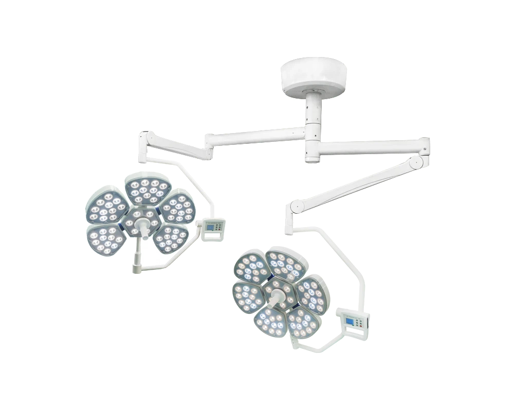 Double Petal LED Surgical Light – 700mm & 500mm Lamp Heads