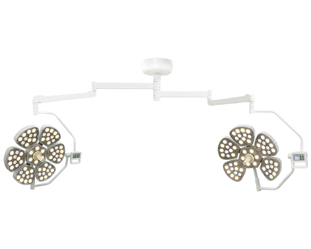 Double Petal LED Surgical Light – 700mm & 500mm Lamp Heads - Double Petal LED Surgical Light – 700mm & 500mm Lamp Heads