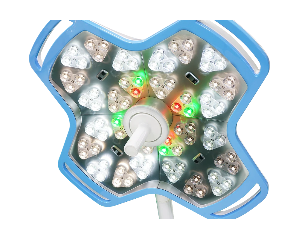 Automatic Shadow Compensation Electric Cross-Shaped LED Surgical Light – 700mm