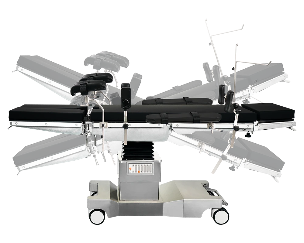 Electric Operating Table with 304 Stainless Steel Tabletop